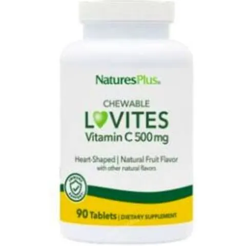 NaturesPlus Suplemento de Vitamina C Lovites 500mg - 90 Comprimidos – imagen 3