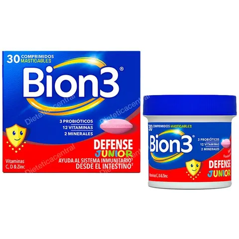 Bion3 Defense Junior 30 Comprimidos Masticables – imagen 2