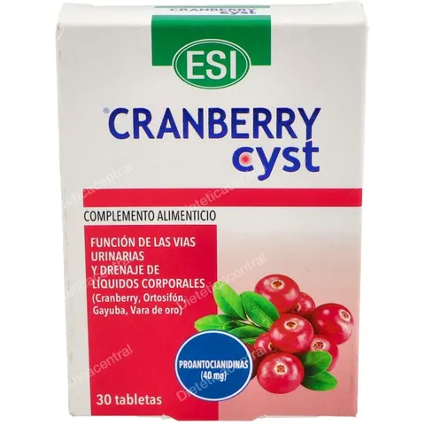 ESI Cranberry Cyst 30 tabletas – imagen 3