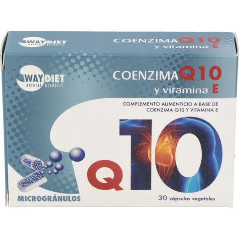 Waydiet Co Q10 + Vitamina E 30 Cápsulas – imagen 2