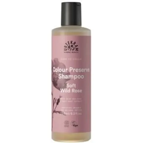 URTEKRAM Champú Soft Wild Rose 250 ml – imagen 2
