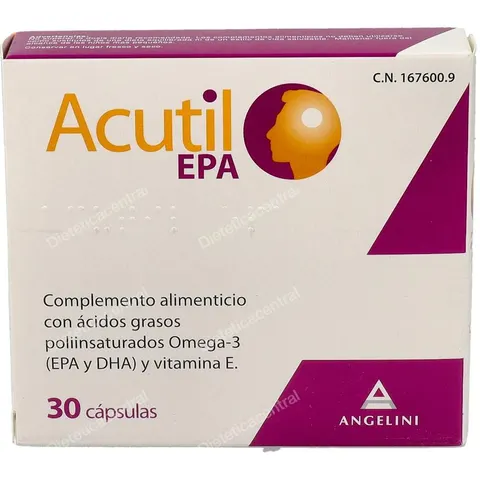 Acutil EPA 30 Cápsulas – imagen 2