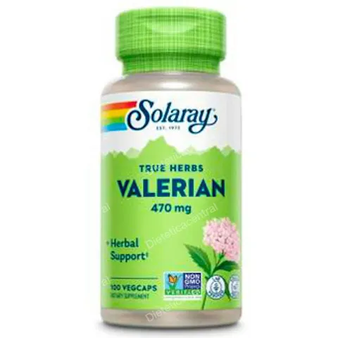 Solaray valerian 470mg 100vcap. – imagen 2