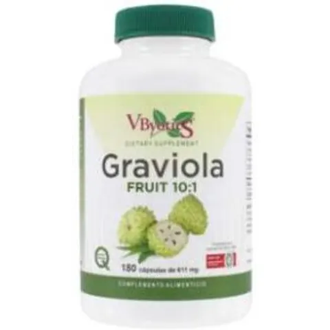 Vbyotics Graviola 10:1 180 caps – imagen 2