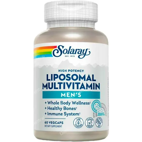 Solaray liposomal multivitamin mens 60vcaps. – imagen 2