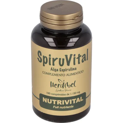 Herdibel Spiruvital 100 comp – imagen 2
