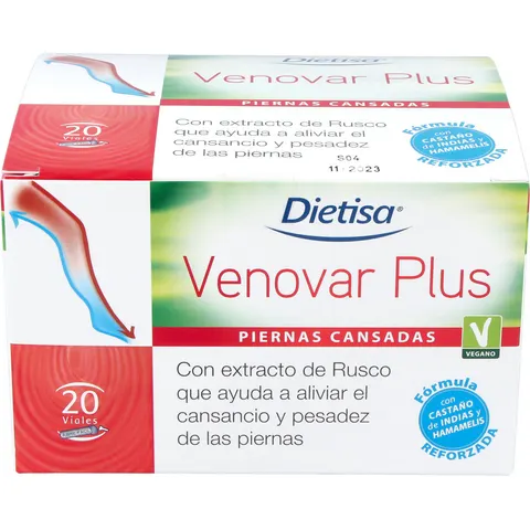 Dietisa venovar plus 20viales – imagen 2