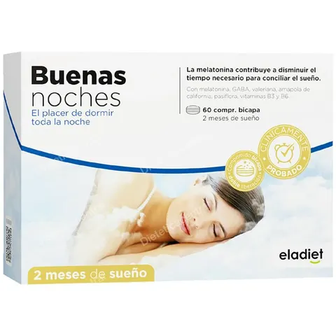 ELADIET Buenas Noches 60caps – imagen 3
