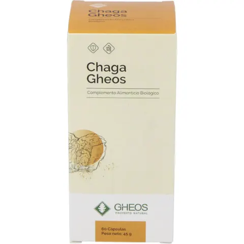 Gheos Chaga 60 Cápsulas – imagen 2