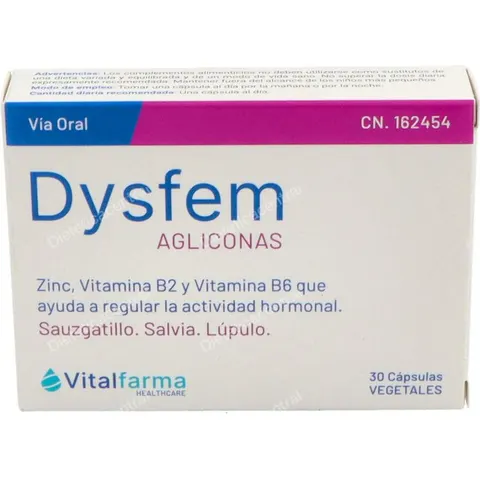 Vitalfarma Dysfem 30cáps – imagen 3