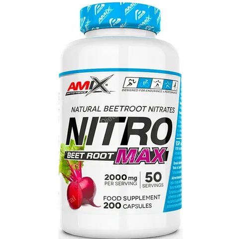 Amix performance nitro beetroot max 200 vcaps – imagen 3