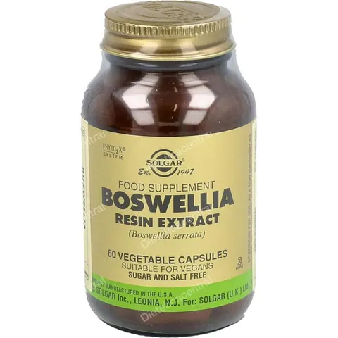 Solgar Boswelia Resin Extract 60 VCaps – imagen 2