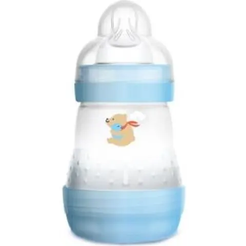Mam biberon anti-colic 160ml azul – imagen 2