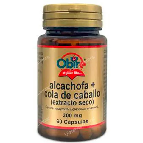 Obire alcachofa+cola de caballo 60 cap – imagen 2