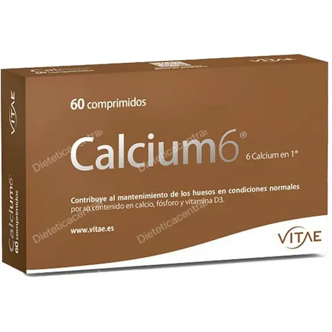 Vitae Calcium6 60 comp – imagen 2