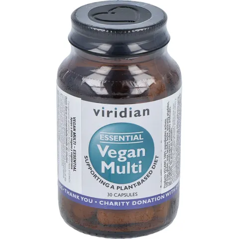 VIRIDIAN Vegan Multi 30 caps – imagen 2
