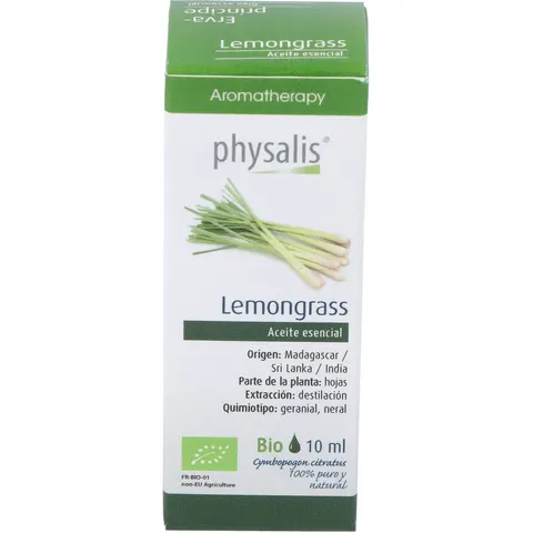 Physalis esencia lemongras 10ml. bio – imagen 2