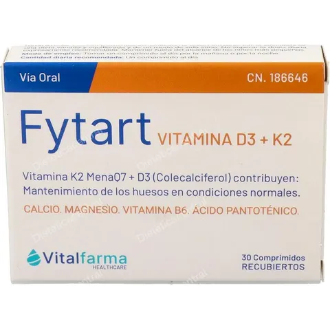 Vitalfarma Fytart 30caps – imagen 2