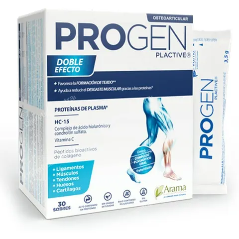 Progen Plactive Doble Efecto 30 Sobres – imagen 2