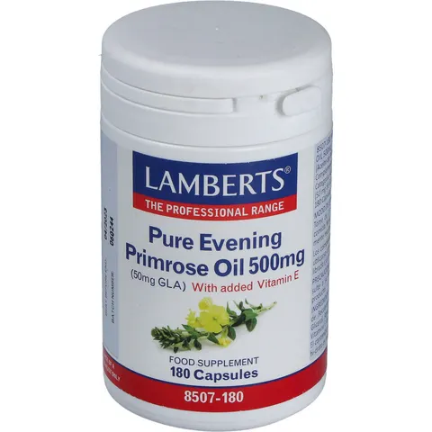 Lamberts ACEITE DE PRÍMULA 500mg 180 Caps – imagen 2