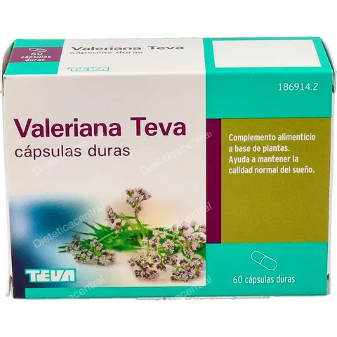 Teva valeriana teva 200mg 60caps – imagen 3