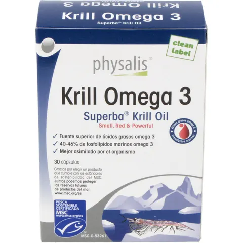 Physalis krill omega 3 30cap. – imagen 3
