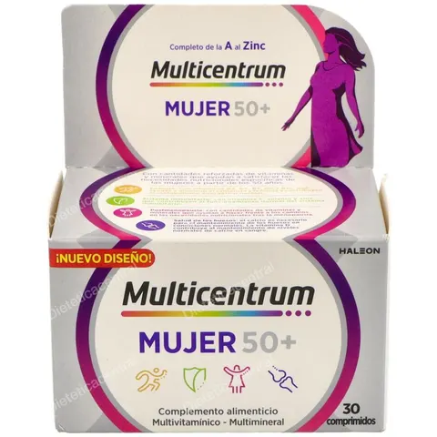 Multicentrum Mujer 50+ Vitaminas 30 comprimidos – imagen 3