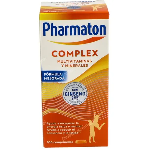 Pharmaton Complex 100 Comprimidos Recubiertos – imagen 3
