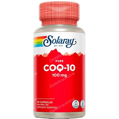 Solaray pure coq10 100mg 30cap. – imagen 2