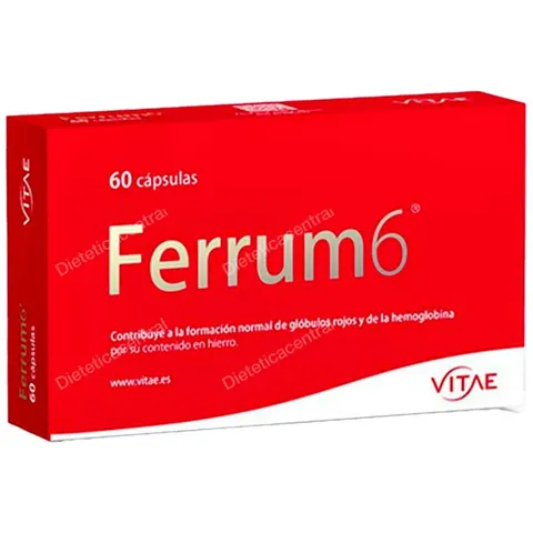 Vitae Ferrum6 60 caps – imagen 2