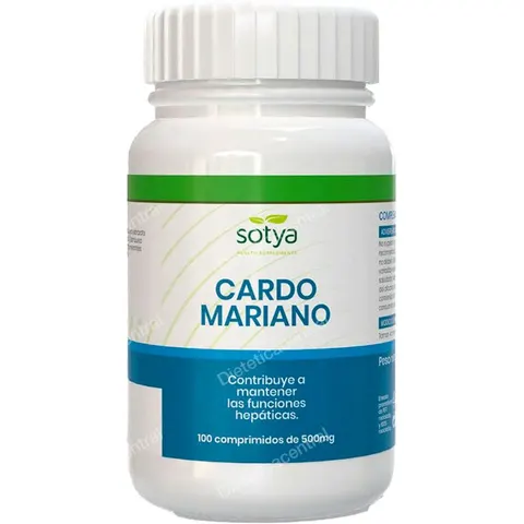 Sotya cardo mariano 100comp. – imagen 3