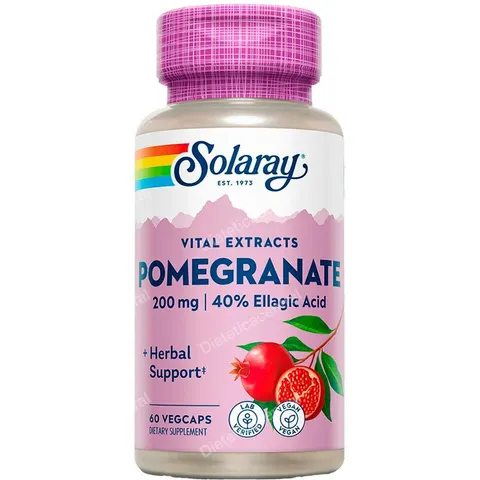 Solaray Granada 200 mg 60 Cápsulas – imagen 2