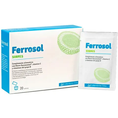 Ferrosol Sobres 20 Sobres – imagen 2