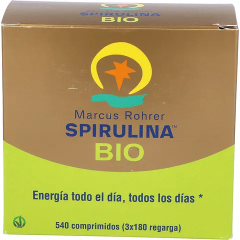 Marcus Rohrer Spirulina Bio Recarga 540 Comprimidos – imagen 2