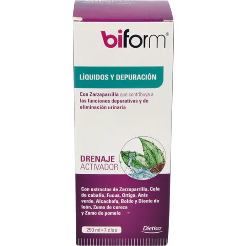 Biform Jarabe Drenaje 250 ml – imagen 3