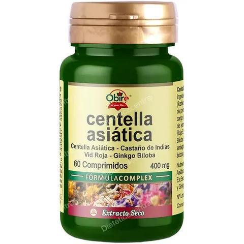 Obire Centella Asiática Complex 400 mg 60 Comprimidos – imagen 2