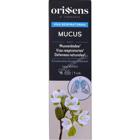 Orissens Mucus 15 Comprimidos – imagen 2