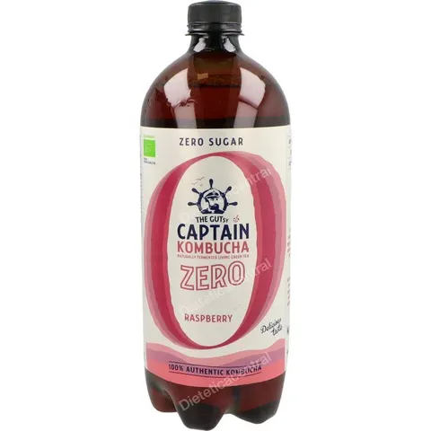 Captain kombucha zero frambuesa 1lt. bio – imagen 2