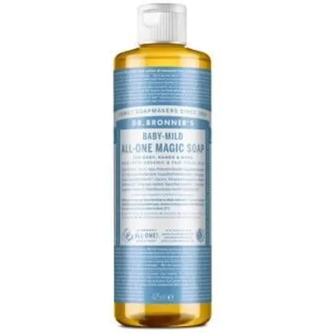 Dr. Bronner's Jabón Líquido sin Perfume 473 ml – imagen 2