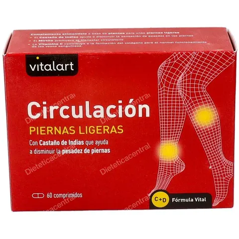 Vitalart Circulación 60 Comprimidos – imagen 2