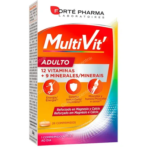 Forte pharma multivit adulto 28comp. – imagen 3