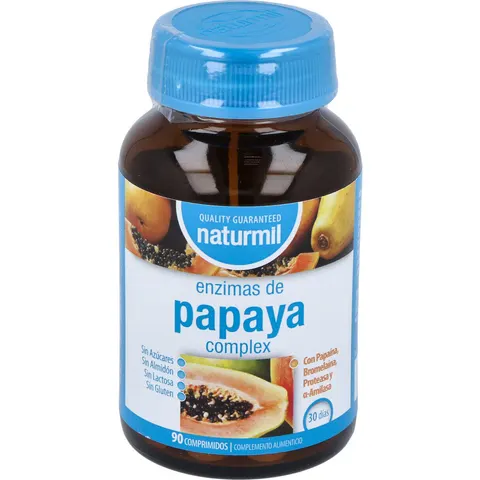 Naturmil ENZIMAS DE PAPAYA COMPLEX 90 Tabs – imagen 2