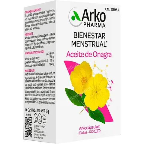 Arkopharma aceite de onagra 100arkocapsulas – imagen 2