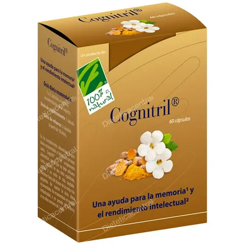 100% Natural Cognitril 60 Cápsulas – imagen 2