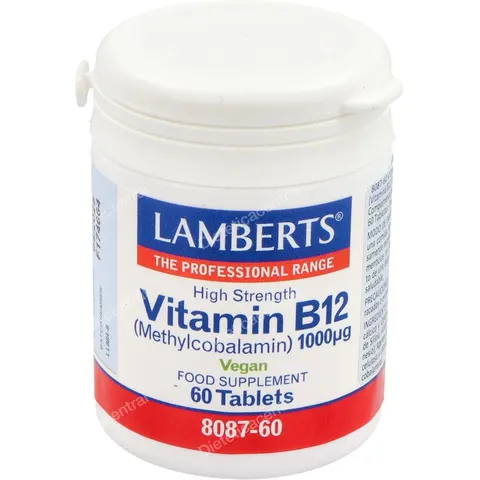 Lamberts VITAMINA B12 1000µg 60 Tabs – imagen 2