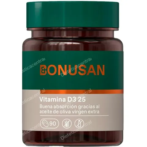 Bonusan VITAMINA D3 25MCG 90 Caps – imagen 2