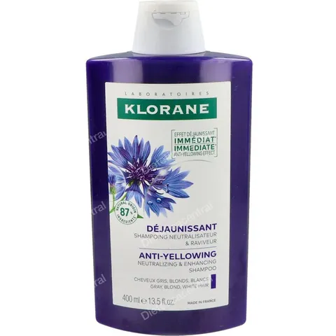 Klorane Champú Centaurea Cabellos Grises Bio 400ml – imagen 4