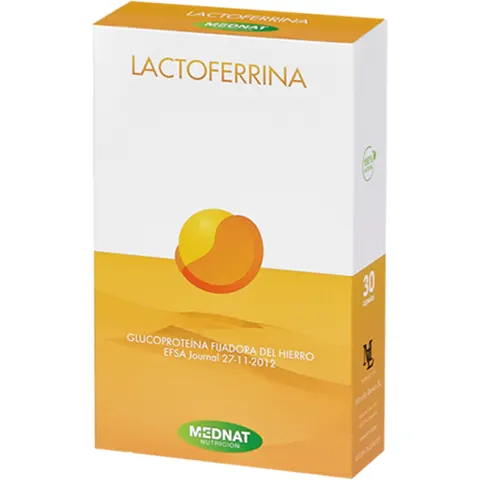 Mednat Nutrición Lactoferrina 90 Cápsulas – imagen 2