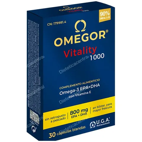 OMEGOR Vitalidad 1000 30Cps Mol – imagen 2