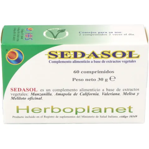 Herboplanet Sedasol 60 Comprimidos – imagen 2
